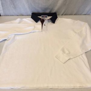 Jerzees long sleeve polo shirt XXL NWOT